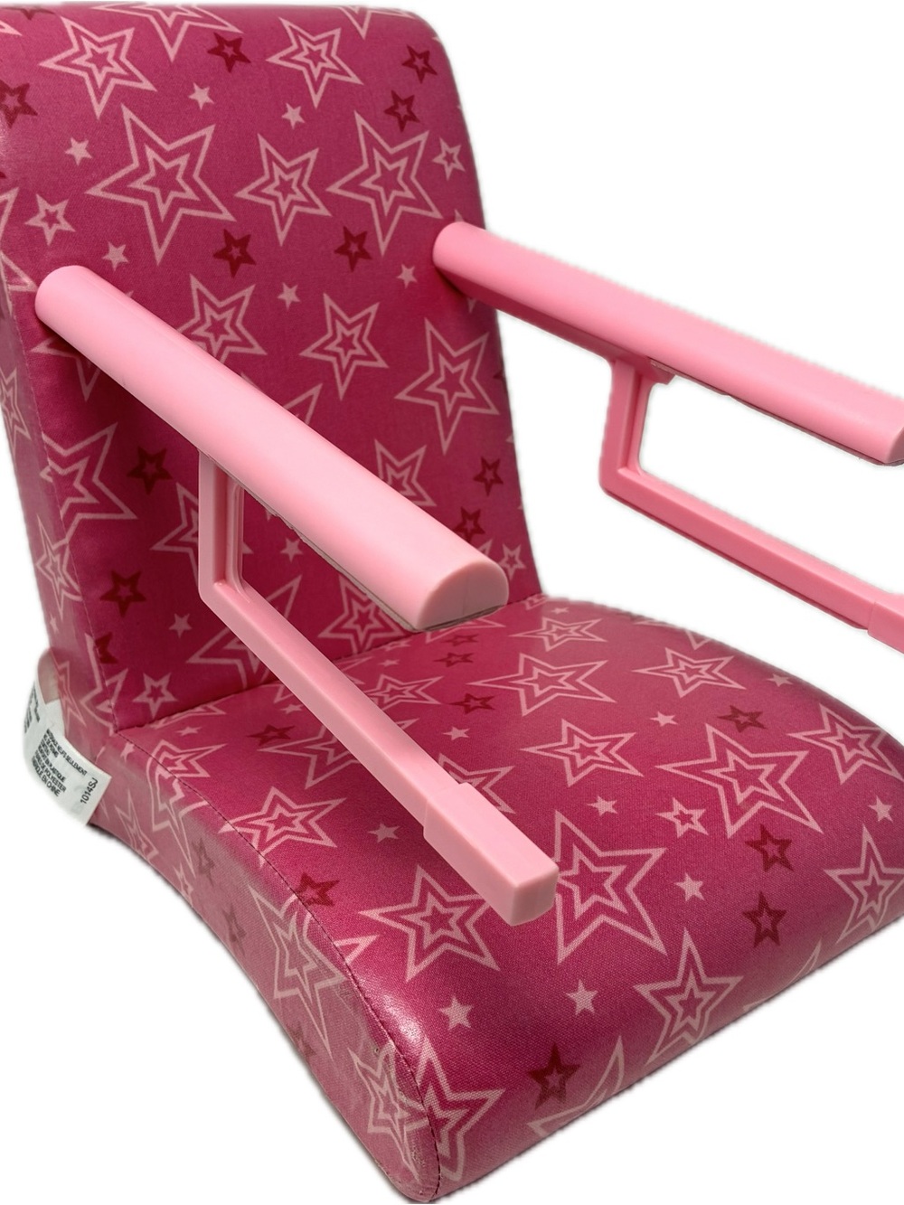 American Girl Doll Bistro Cafe Treat Seat Table Booster Chair Pink Stars 2013